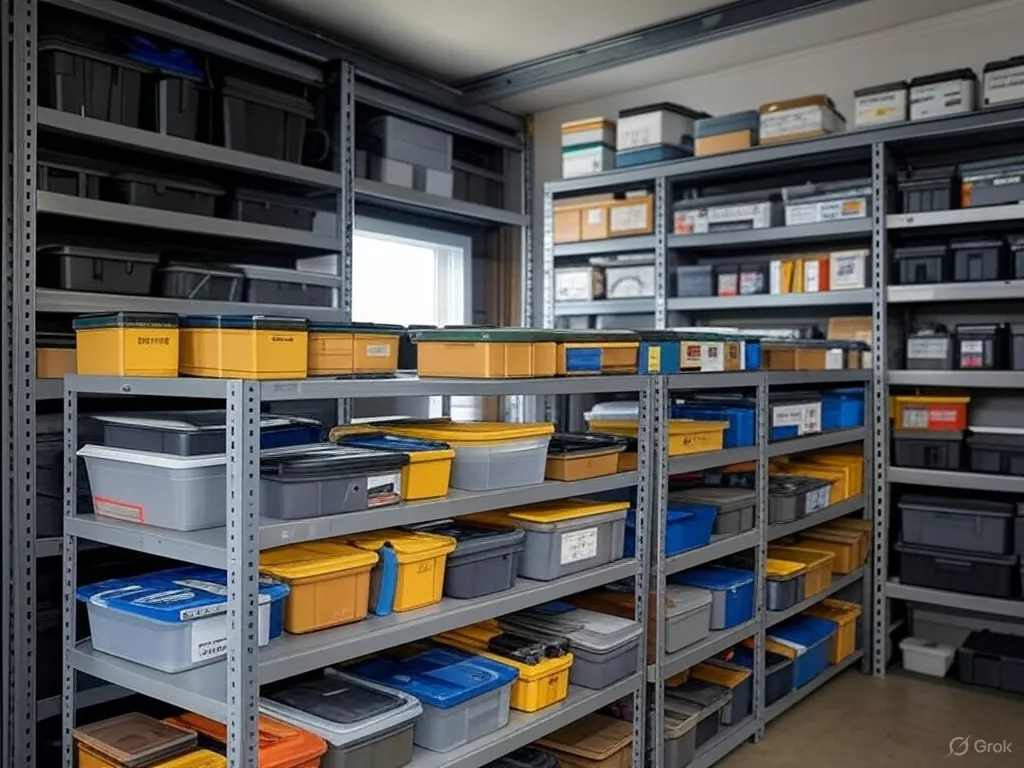 Get Organized with Durable Storage Racks