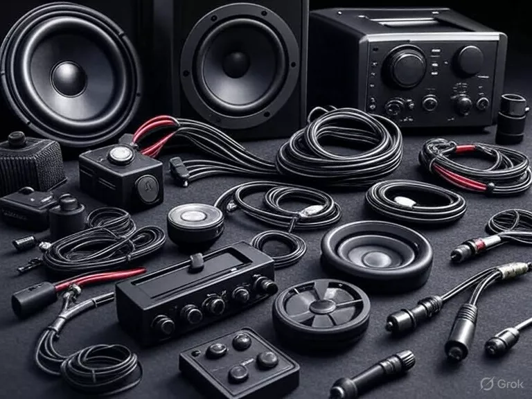 Components of Premium Car Audio Systems Components of Premium Car Audio Systems
